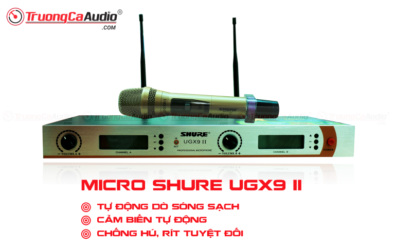 Micro Shure UGX 9 II